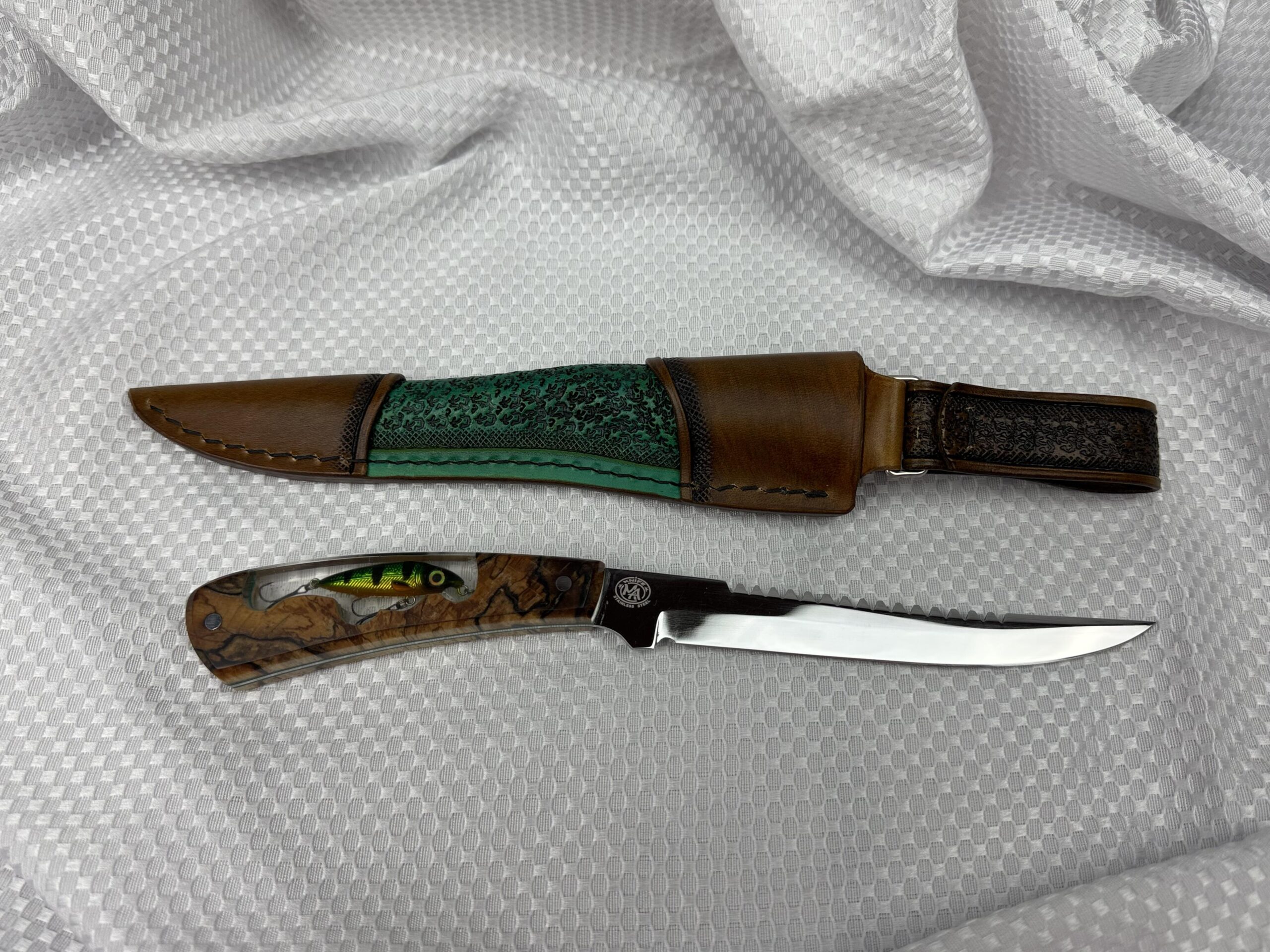 Filetovací nože z damaškové oceli